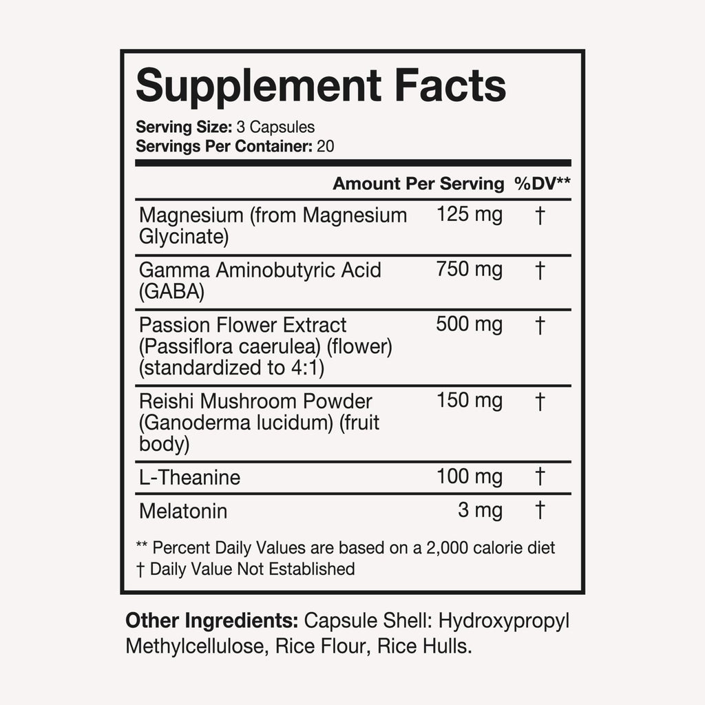 Terra Heath Essentials Fast Asleep | All-Natural Sleep Support, 30-Day Supply