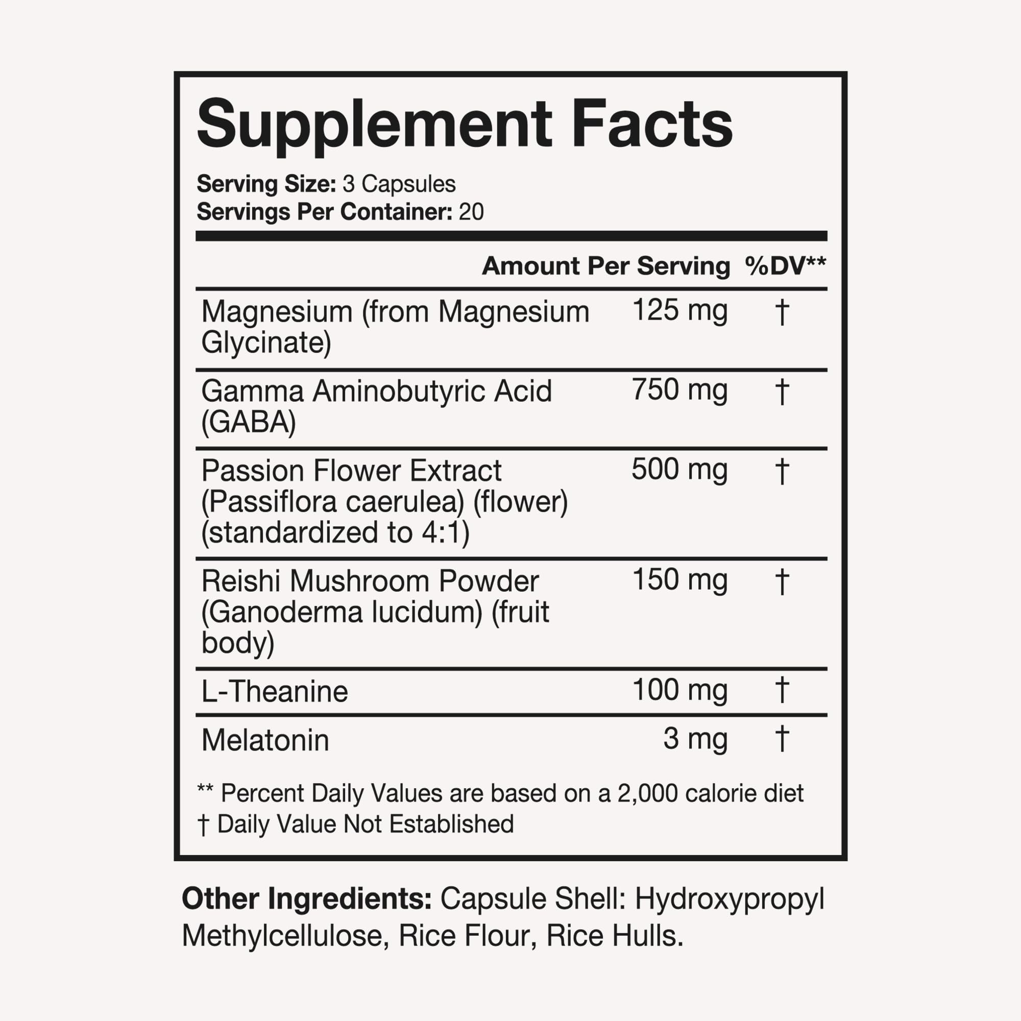 Terra Heath Essentials Fast Asleep | All-Natural Sleep Support, 30-Day Supply
