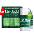 Terramed Just Think Comfort Foot Balm Stick for Dry Cracked Feet | Intensive Moisturizing | No Mess Applicator | 2 Pack