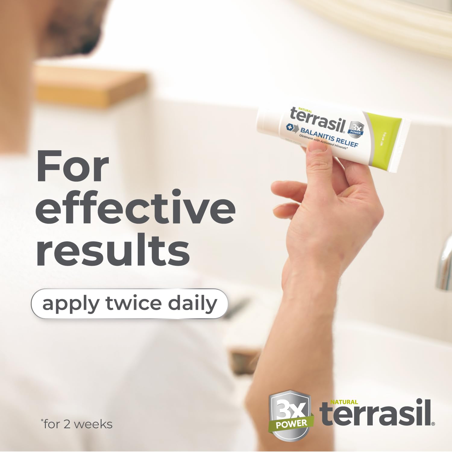Terrasil Balanitis Relief – Natural Foreskin Ointment for Itch, Irritation & Inflammation | Dermatologist Tested