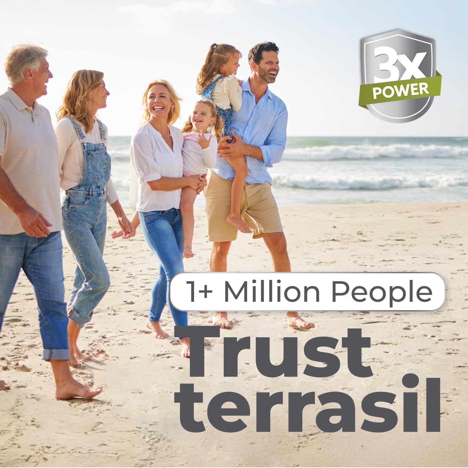 Terrasil Tinea Versicolor Treatment Cream Max Strength | 1% Clotrimazole Antifungal