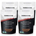Terrasoul Organic Reishi Mushroom Powder 4:1 Extract (22 oz, 4 Pack) – Immune Support, Sleep & Coffee Enhancer