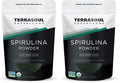 Terrasoul Organic Spirulina Powder – 6 oz (Pack of 2) | Vegan Protein & Green Superfood