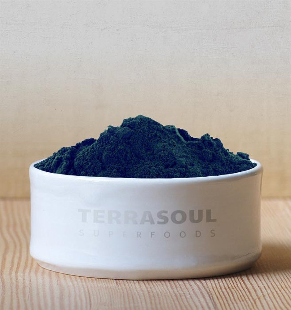 Terrasoul Organic Spirulina Powder – 6 oz (Pack of 2) | Vegan Protein & Green Superfood