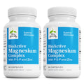 Terry Naturally BioActive Magnesium Complex - Bone & Heart Health Support - 60 Vegan Capsules (Pack of 2)