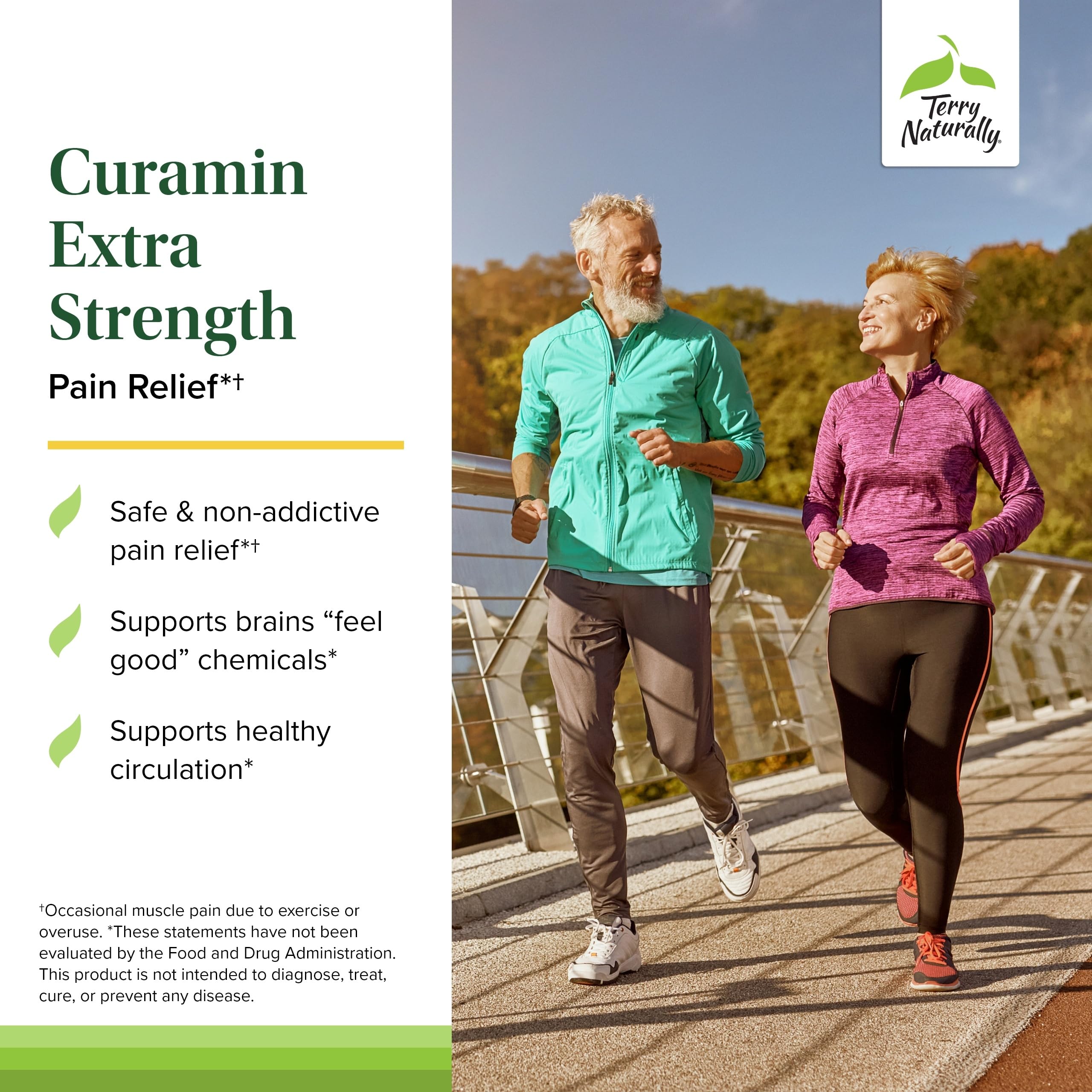 Terry Naturally Curamin Extra Strength – Curcumin & Boswellia for Circulation (120 Tabs x 2)