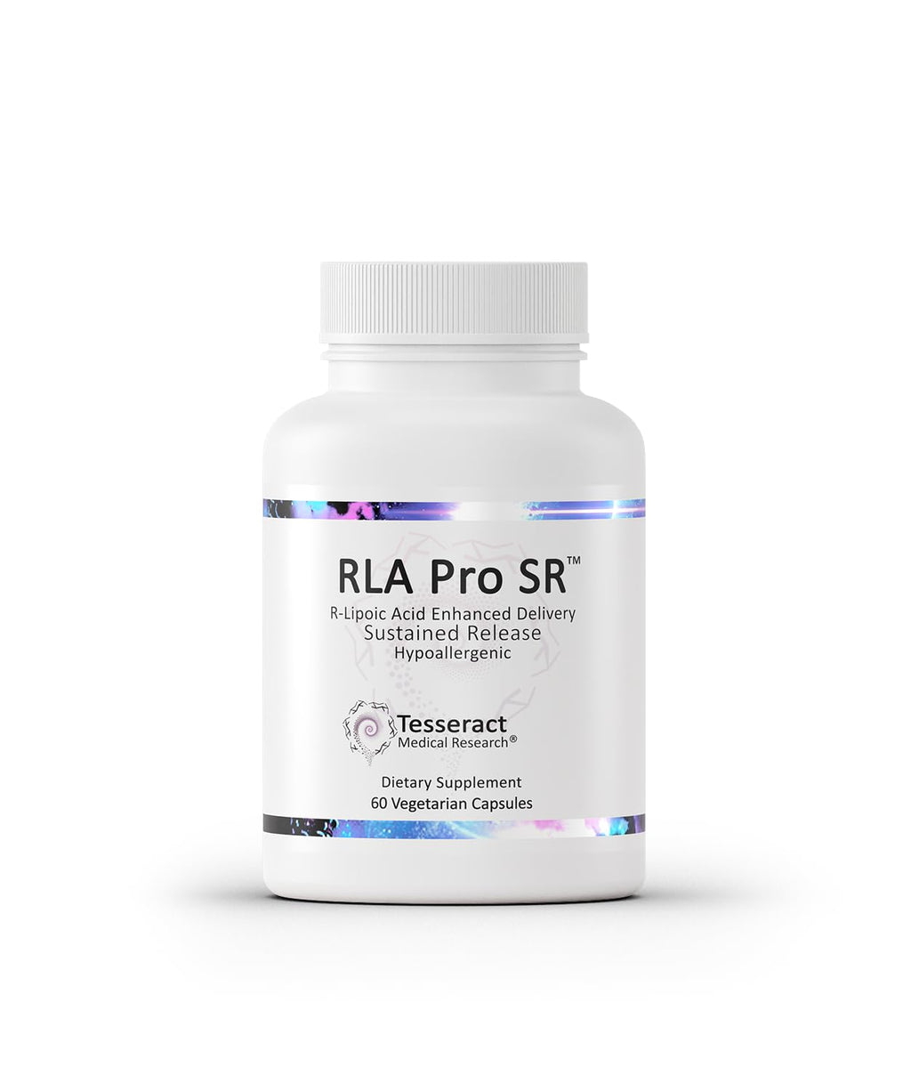 Tesseract RLA Pro SR – R-Lipoic Acid Supplement, 60 Capsules, Sustained-Release