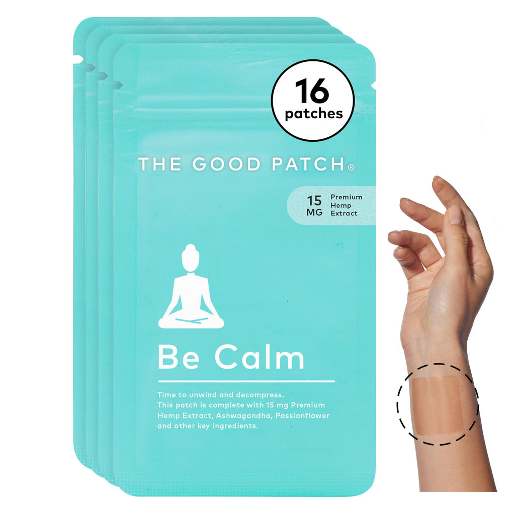 The Good Patch Be Calm Patch with Hemp – Unwind & Decompress