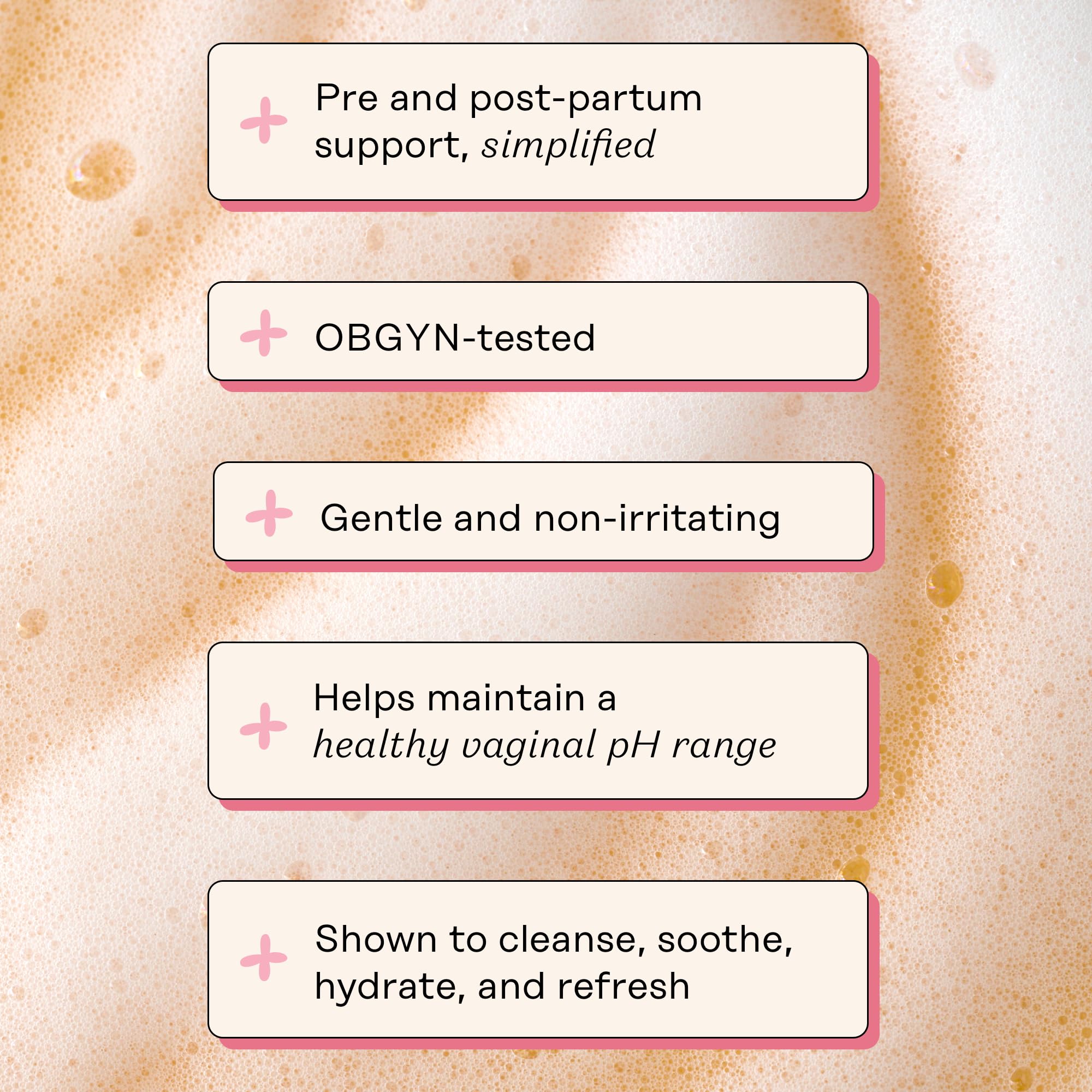 The Honey Pot Company Witch Hazel Feminine Wash – Postpartum Essentials, Pregnancy Safe, pH Balanced
