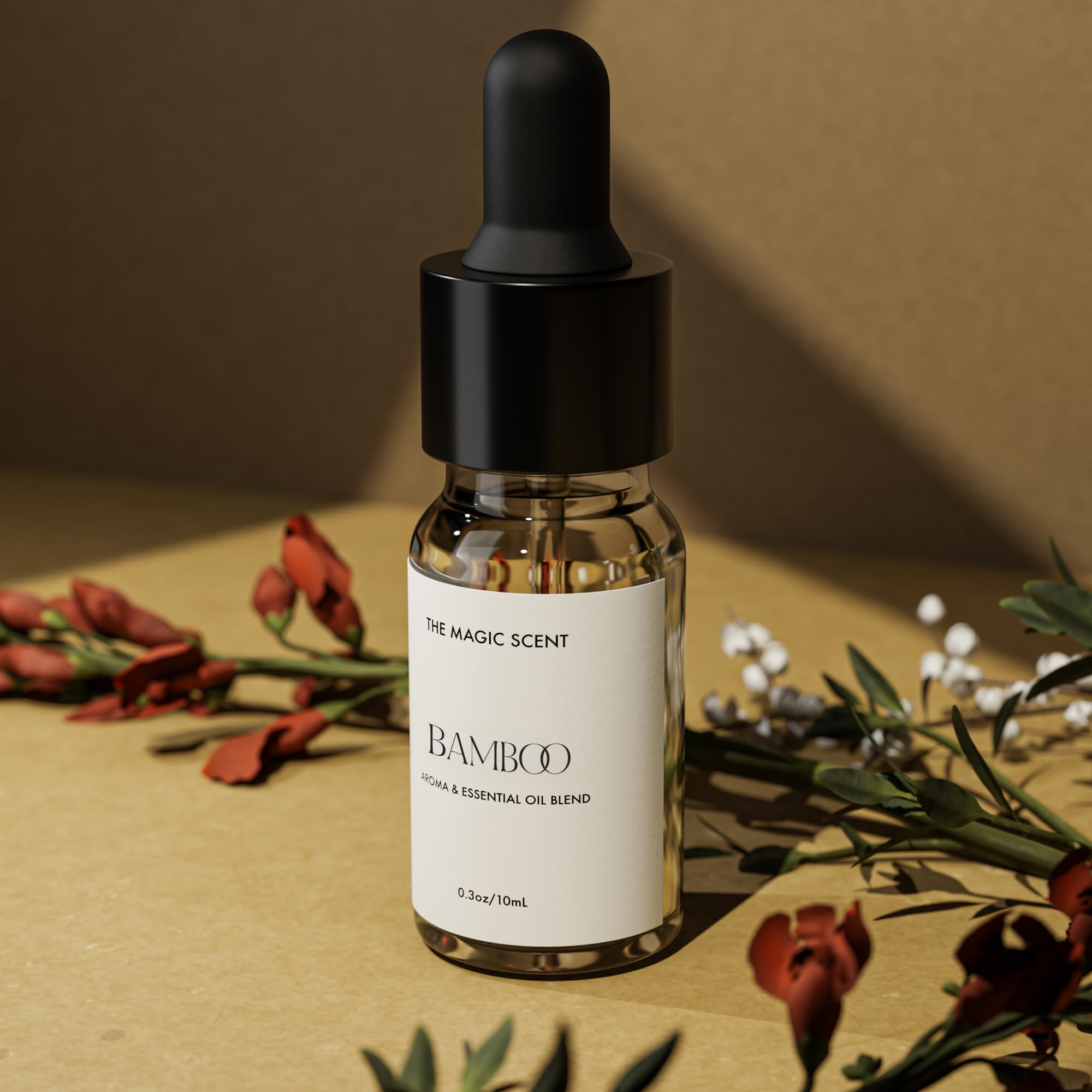 The Magic Scent Bamboo Diffuser Oil - Cold-Air & Ultrasonic Scented Oils for Diffuser Inspired by The Four Seasons, Bora Bora - Essential Oils for Diffusers Aromatherapy (10 ml)