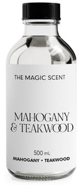 The Magic Scent Mahogany Teakwood Diffuser Oil – Luxury Hotel Inspired Home Fragrance 16.9 oz (500 mL)