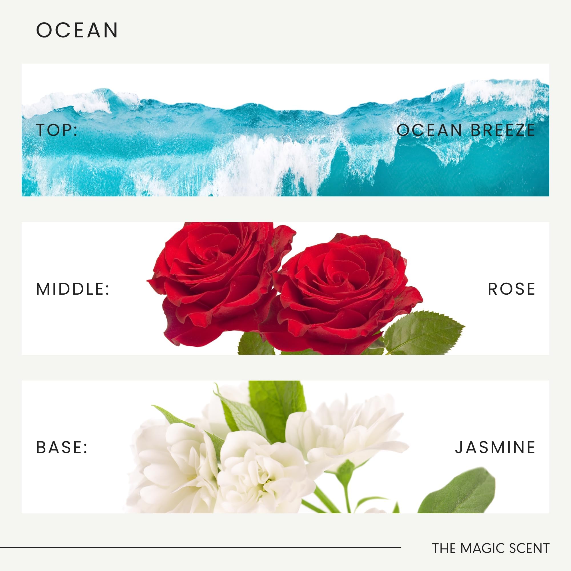 The Magic Scent Ocean Diffuser Oil - Luxury Hotel & Home Scents (8.5 fl oz / 250 mL)