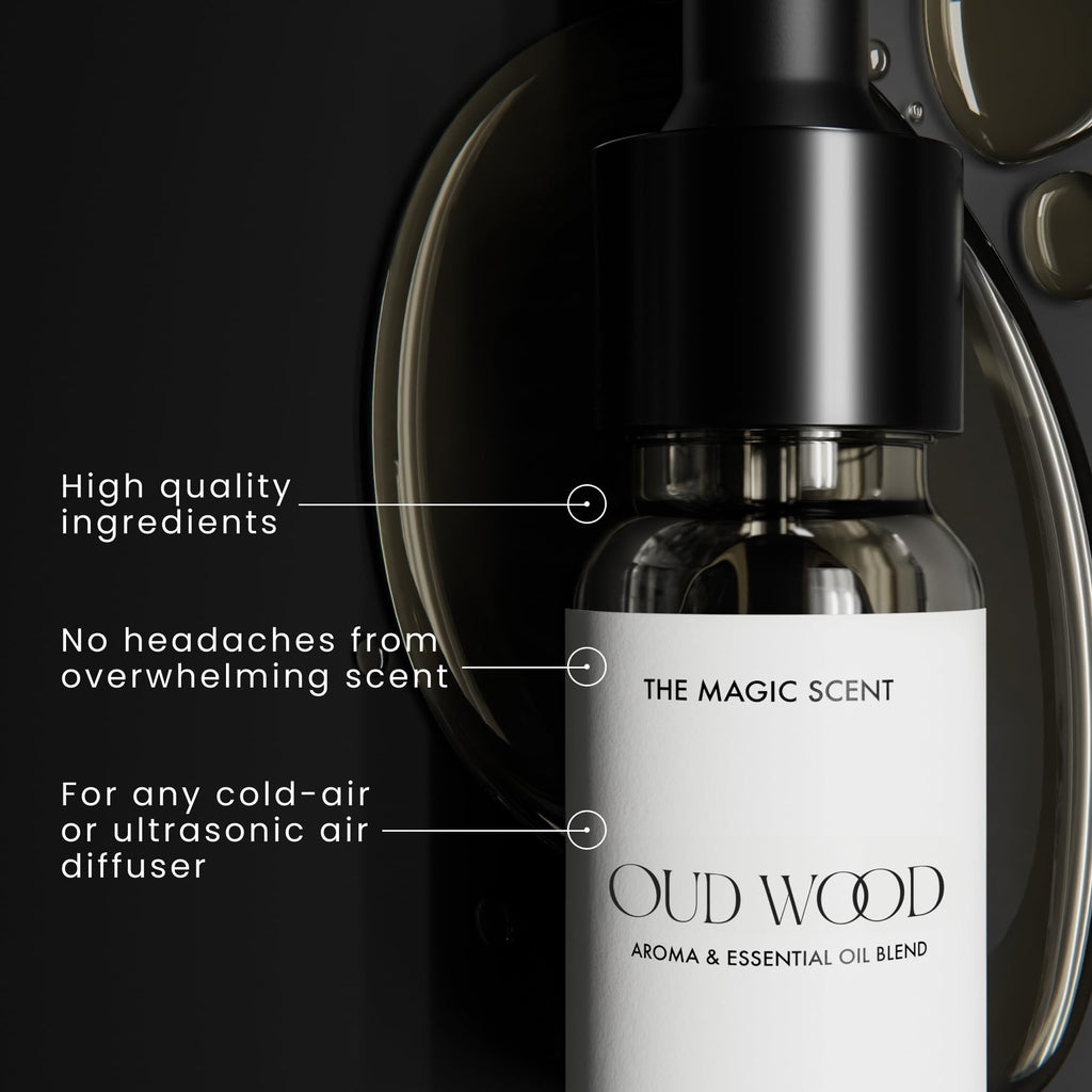 Magic Scent Oud Wood Diffuser Oil – 0.3 fl oz (10 mL)