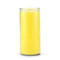 The Original Candle Company 14 Day Plain Yellow Candle – Long-Lasting 240h Paraffin Wax