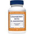 Vitamin Shoppe Cranberry + D-Mannose for Urinary Health — 60 Veggie Caps