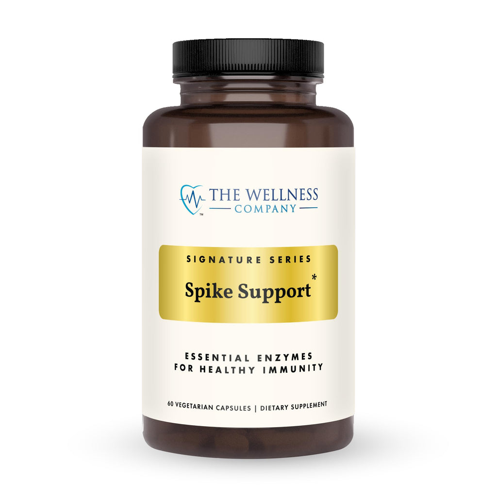 The Wellness Company Spike Support | Nattokinase, Dandelion Root & Black Sativa – 60ct
