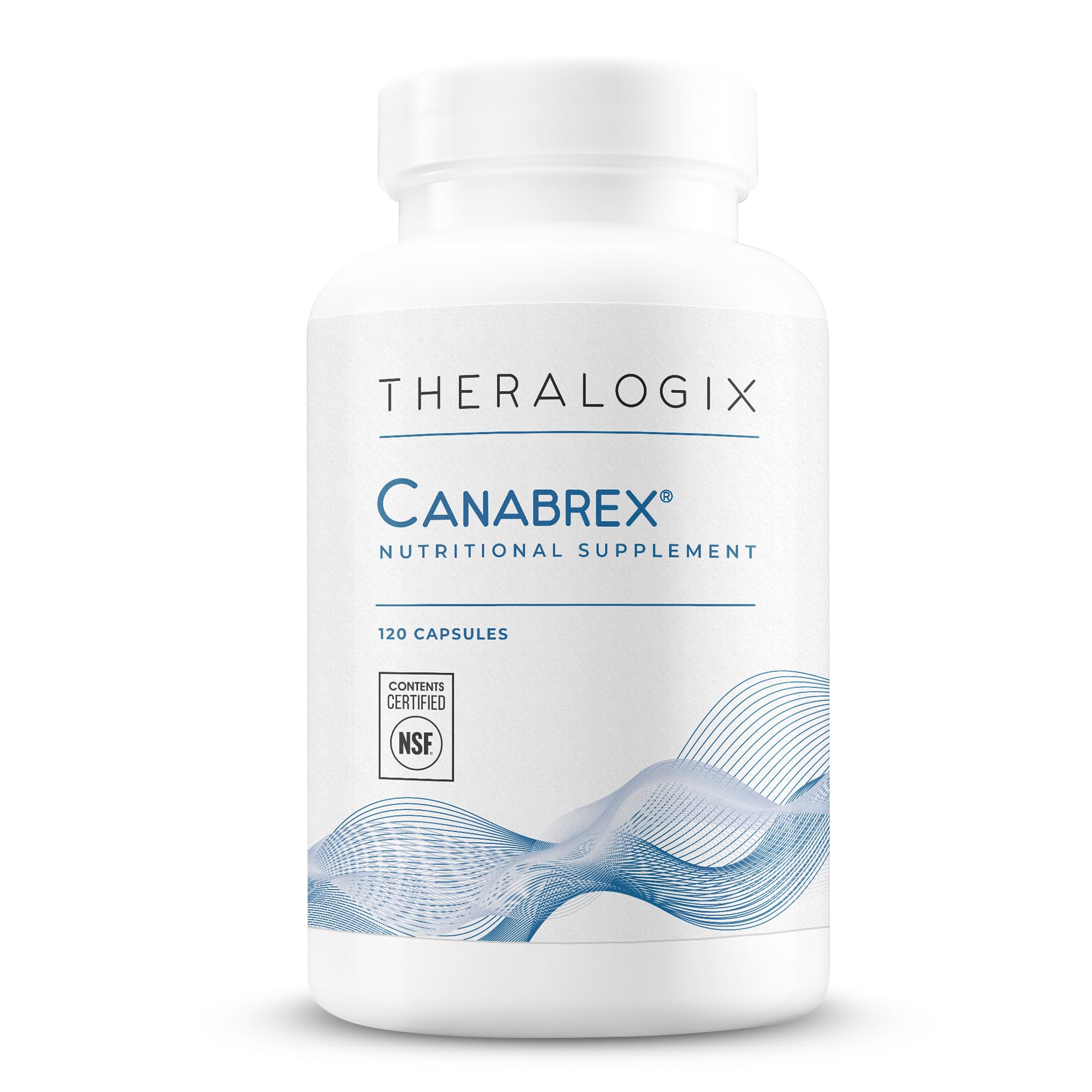 Theralogix Canabrex PEA Supplement – 120 Capsules (60-Day) | Joint Health, Sleep & Immune Support | NSF Certified