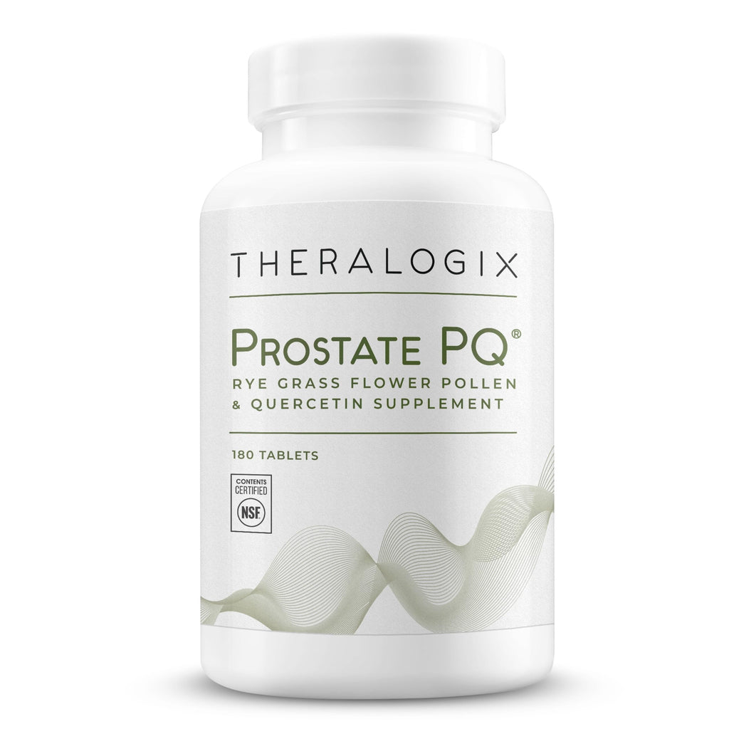 Theralogix Prostate PQ – Rye Grass Pollen Extract & Quercetin, 180 Tablets