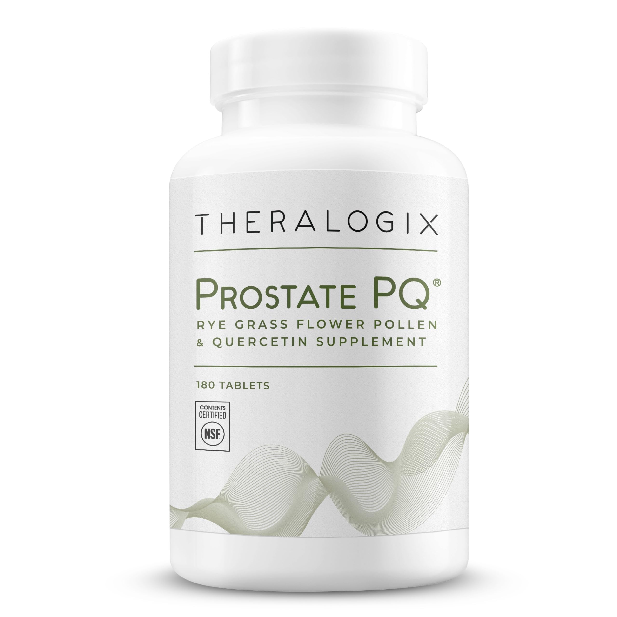 Theralogix Prostate PQ – Rye Grass Pollen Extract & Quercetin, 180 Tablets