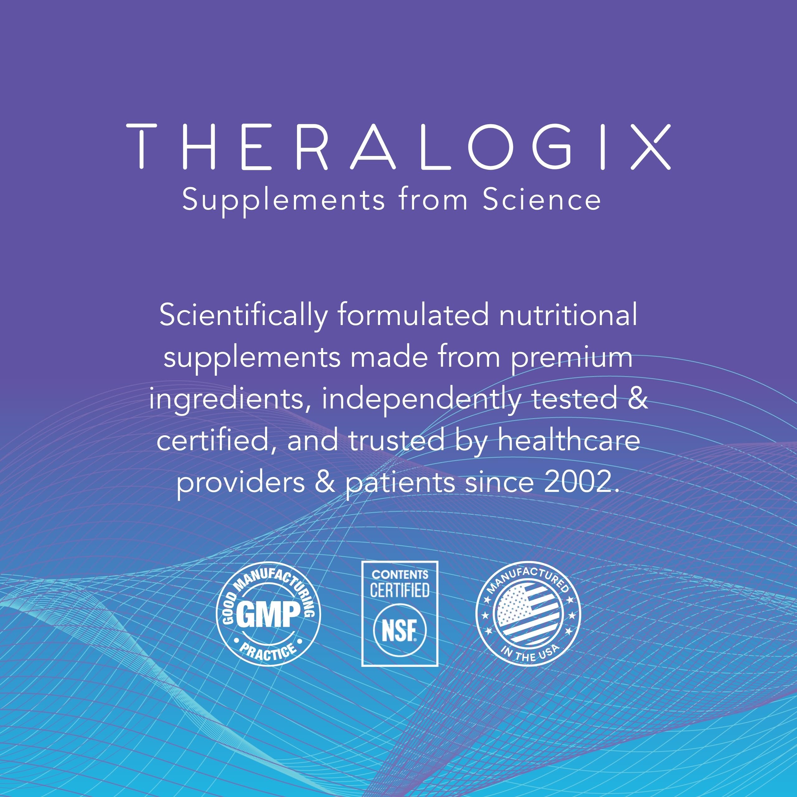 Theralogix TheraCal D2000 — Bone Health Supplement with Calcium, D3, K2 | 360 Tablets, 90-Day Supply, NSF Certified