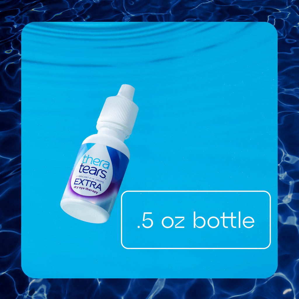 TheraTears Extra Dry Eye Drops Twin Pack – Up to 12 Hours Hydration | Doctor-Recommended