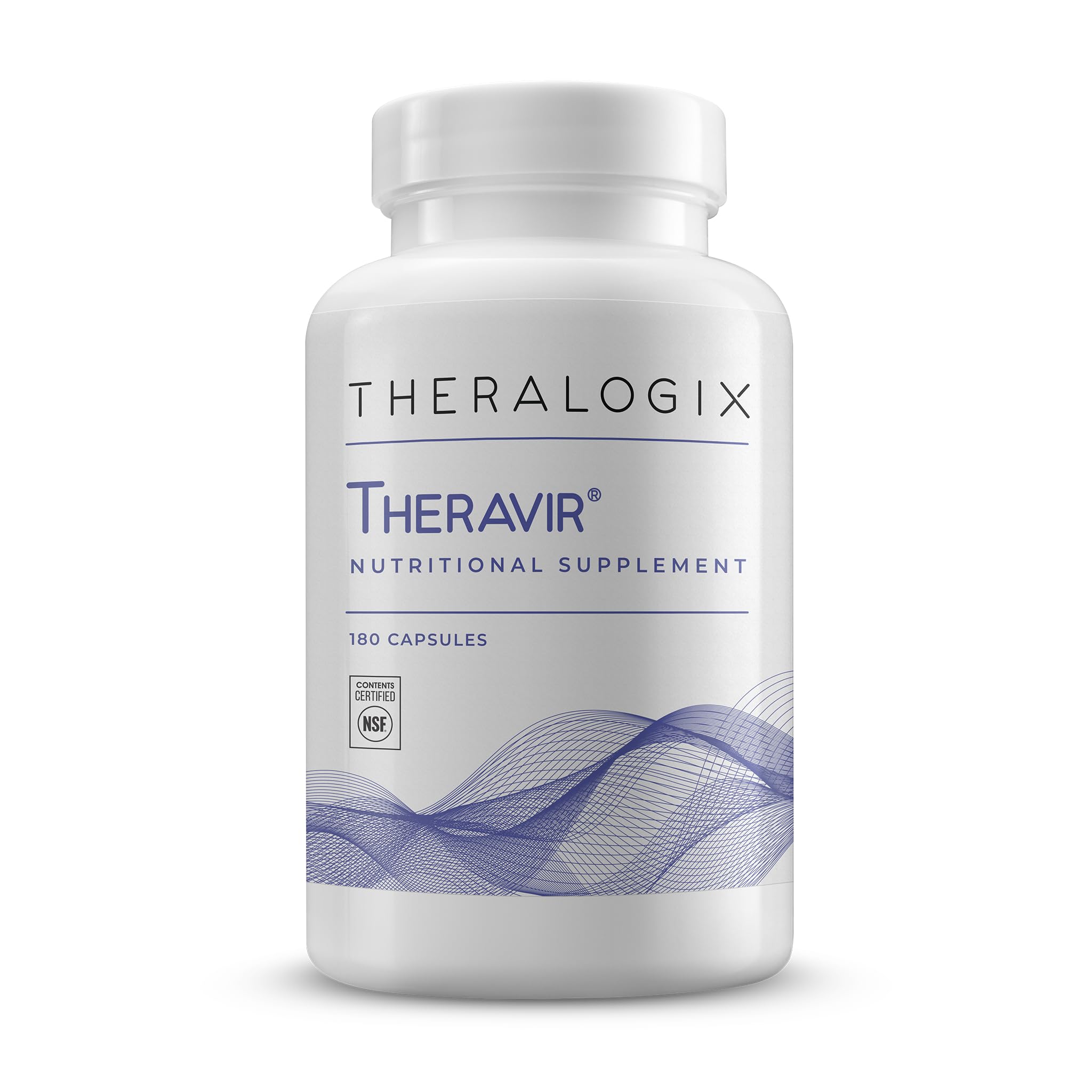 Theralogix Theravir Immune Support – 180 Capsules | NSF Certified