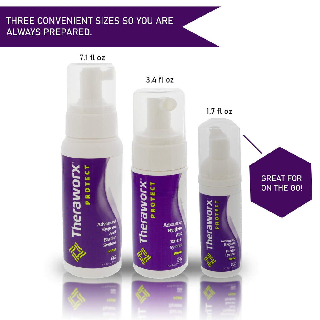 THERAWORX PROTECT Advanced Hygiene Foam — Barrier System, 7.1 fl oz