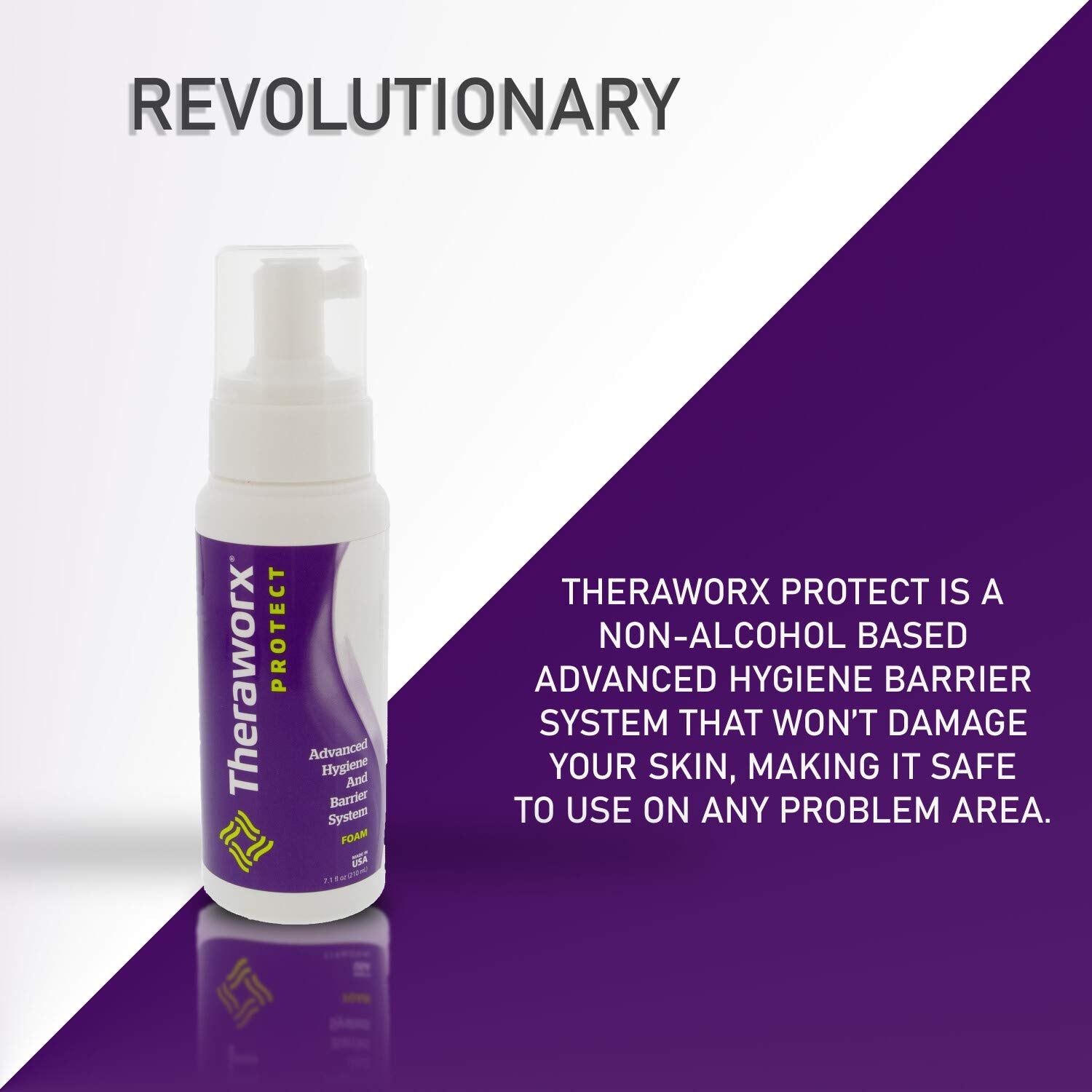 THERAWORX PROTECT Advanced Hygiene Foam — Barrier System, 7.1 fl oz