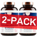 Thermogenic Multi Collagen Burn Capsules – 2-Pack, 180 Pills | Hyaluronic Acid, Marine Collagen & Vitamin C