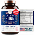 Thermogenic Multi Collagen Burn Capsules – Hydrolyzed Collagen Types I–X, Hyaluronic Acid | 90 Pills