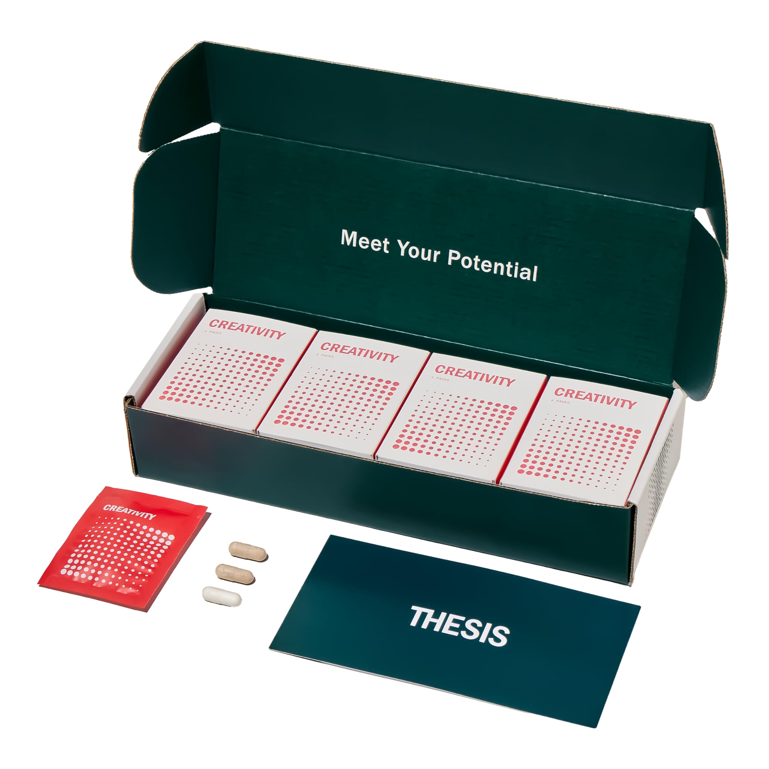 Thesis Creativity Nootropic Brain Support – Learn, Remember & Verbal Fluency | 24 Servings