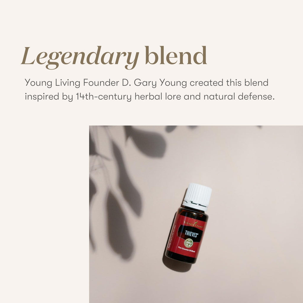 Thieves 5ml Essential Oil by Young Living Essential Oils | Immune Support & Cleaning