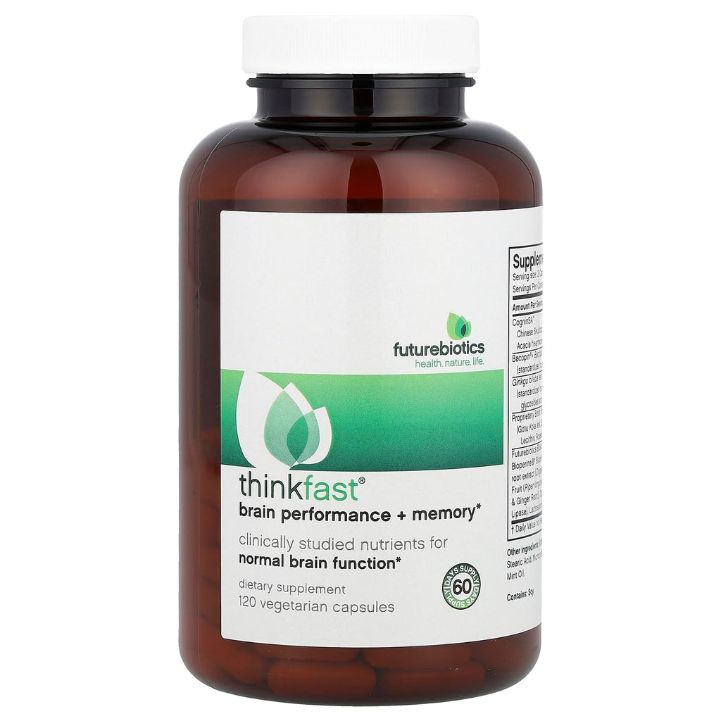 ThinkFast Futurebiotics 120 VCaps – Brain Health & Focus