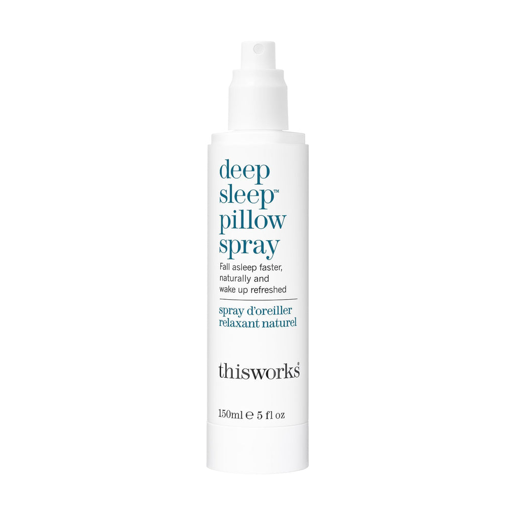 THISWORKS Deep Sleep Pillow Spray – Fast-Acting Rest Formula with Lavender, Vetivert & Camomile – 150 ml