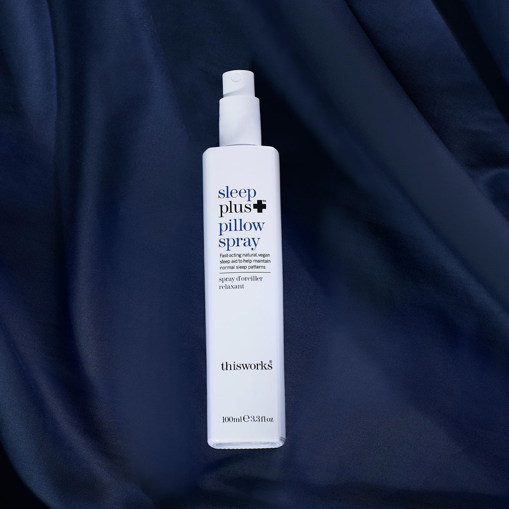 THISWORKS Sleep Plus Pillow Spray – Fast-Acting Rest with Lavender, Vetivert & Camomile, 100ml