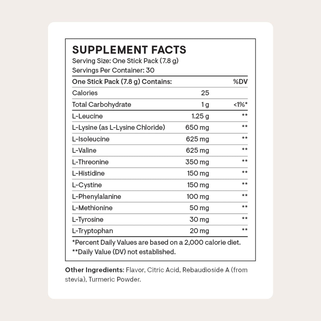 THORNE Amino Complex Lemon – Clinically Validated EAA & BCAA Powder for Pre or Post-Workout | NSF Certified for Sport