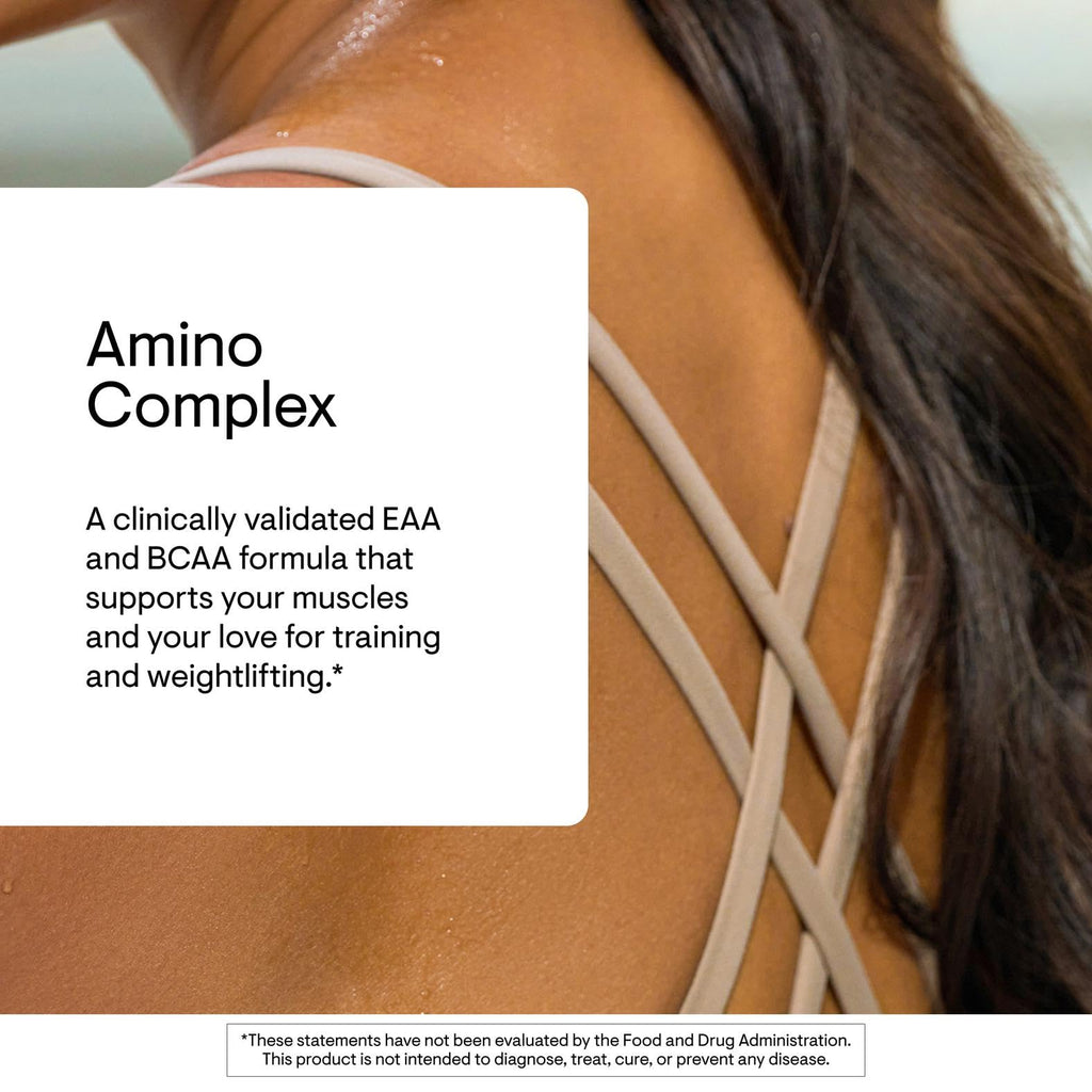 THORNE Amino Complex Lemon – Clinically Validated EAA & BCAA Powder for Pre or Post-Workout | NSF Certified for Sport