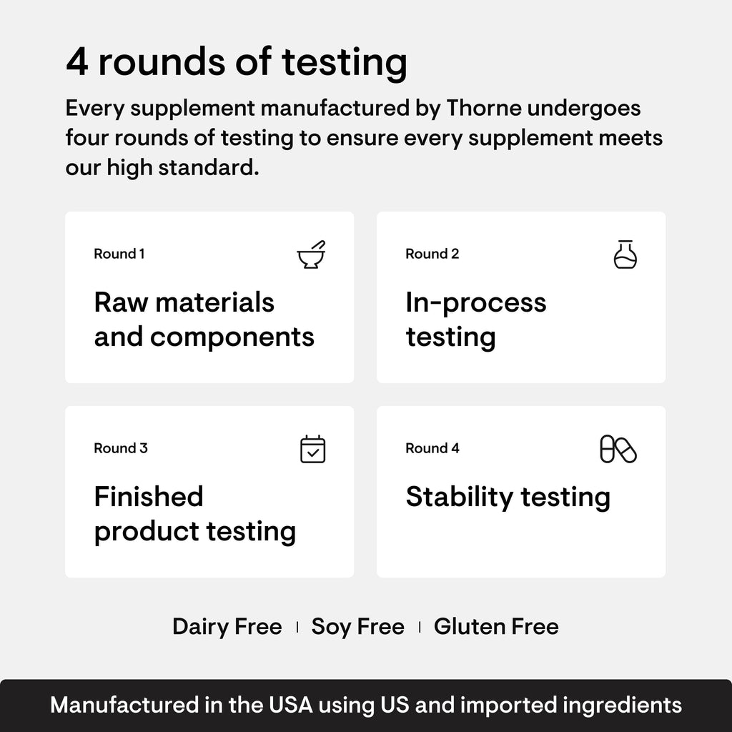 THORNE Basic Nutrients 2/Day – Comprehensive Daily Multivitamin | Gluten, Dairy & Soy-Free