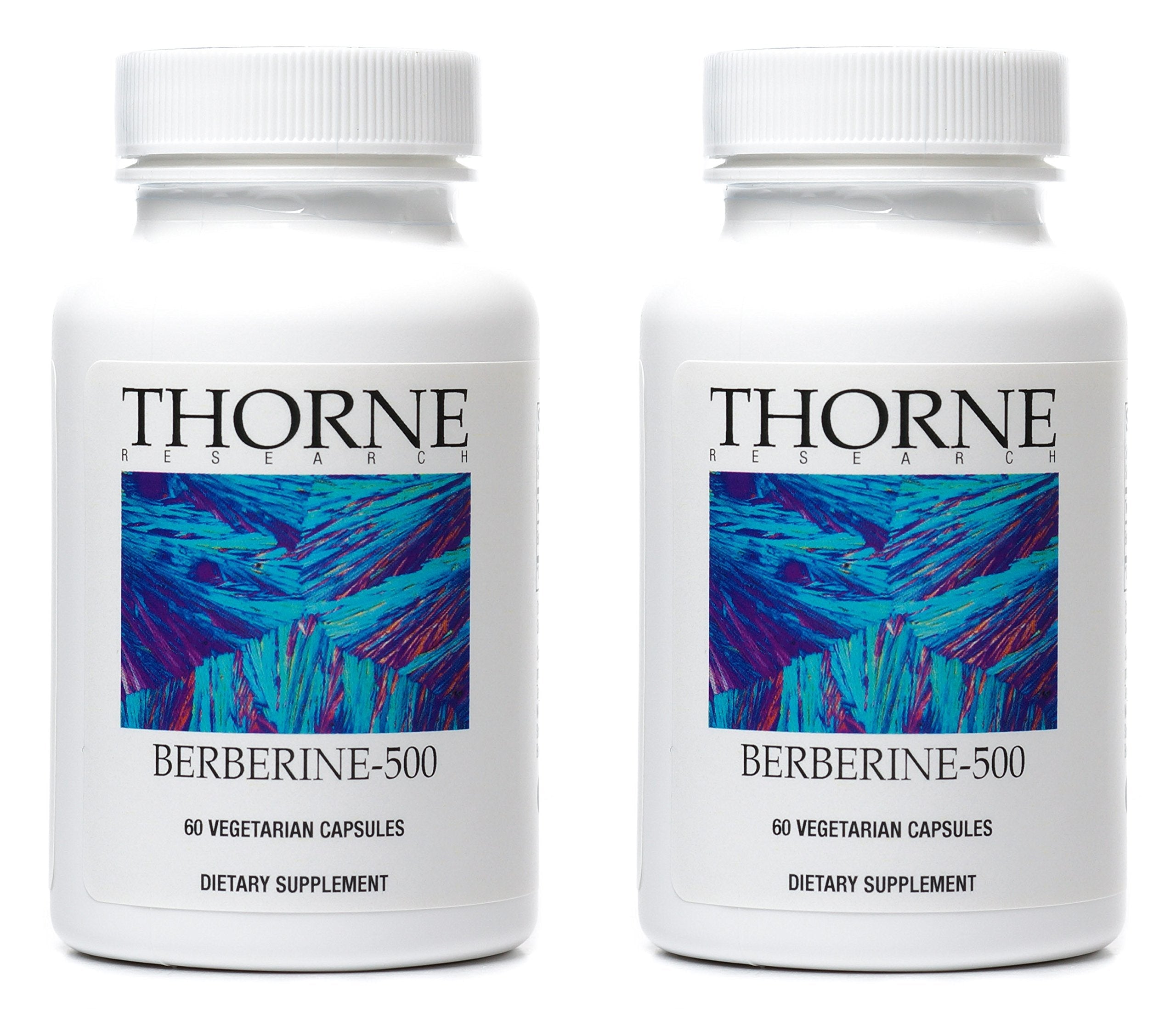 THORNE BERBERINE-500 (Pack of 2) – 60 Capsules Each