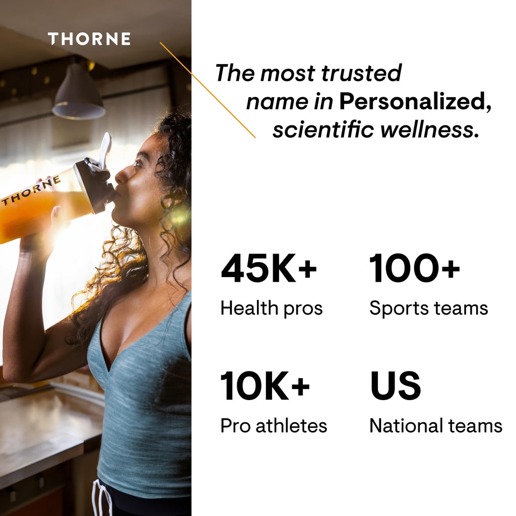 THORNE Creatine – Micronized Creatine Monohydrate Powder, Strawberry, 60 Servings | NSF Certified for Sport