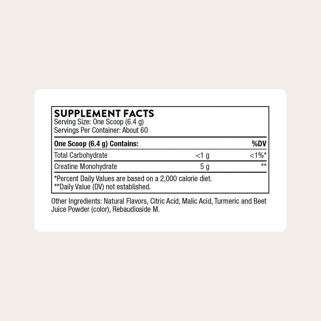 THORNE Creatine Monohydrate Powder – Pineapple Orange, 5 g/Serving, 60 Servings – NSF Certified for Sport