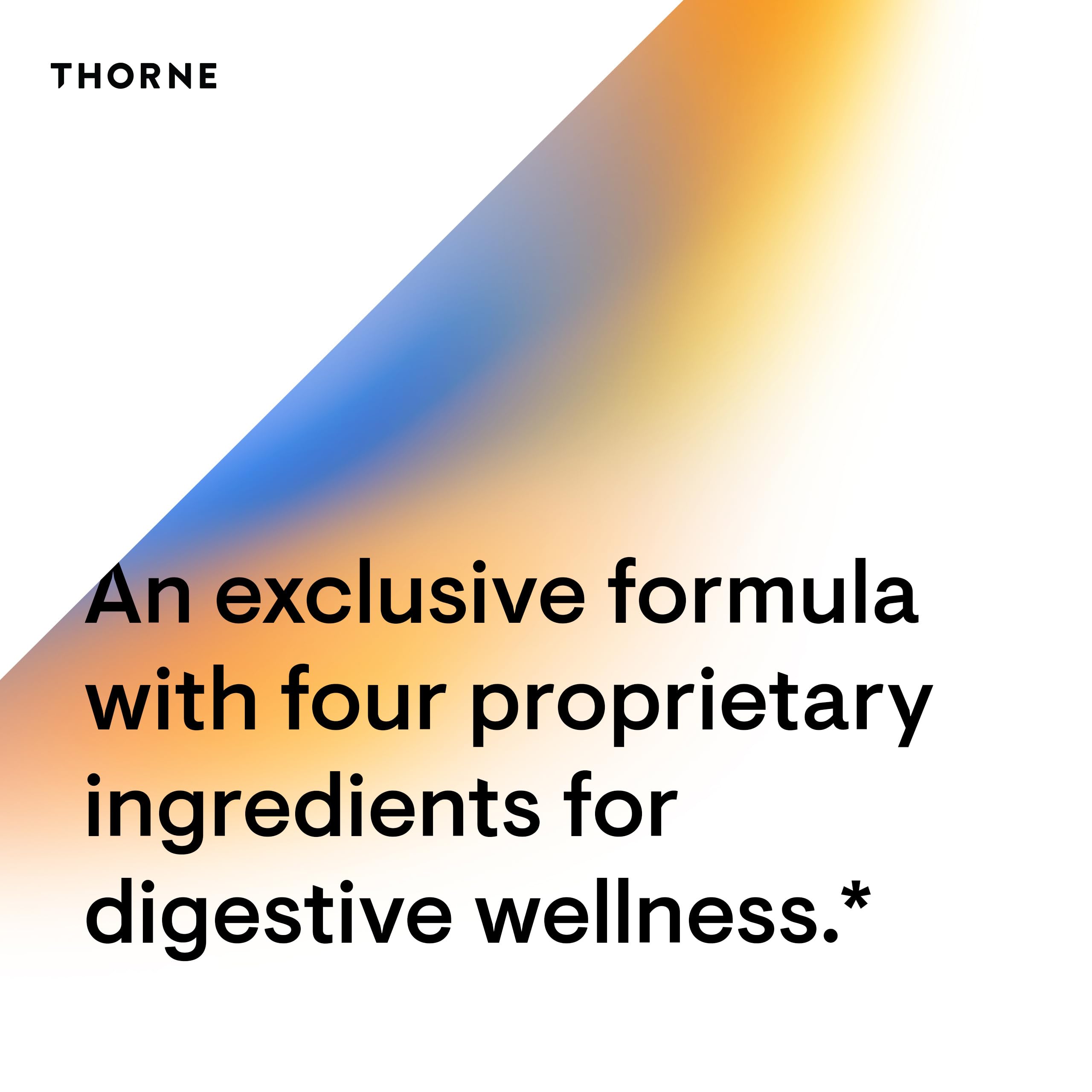 THORNE EnteroMend – Gut Health Supplement for Digestive Function & Regularity | NSF Certified for Sport – Orange Vanilla