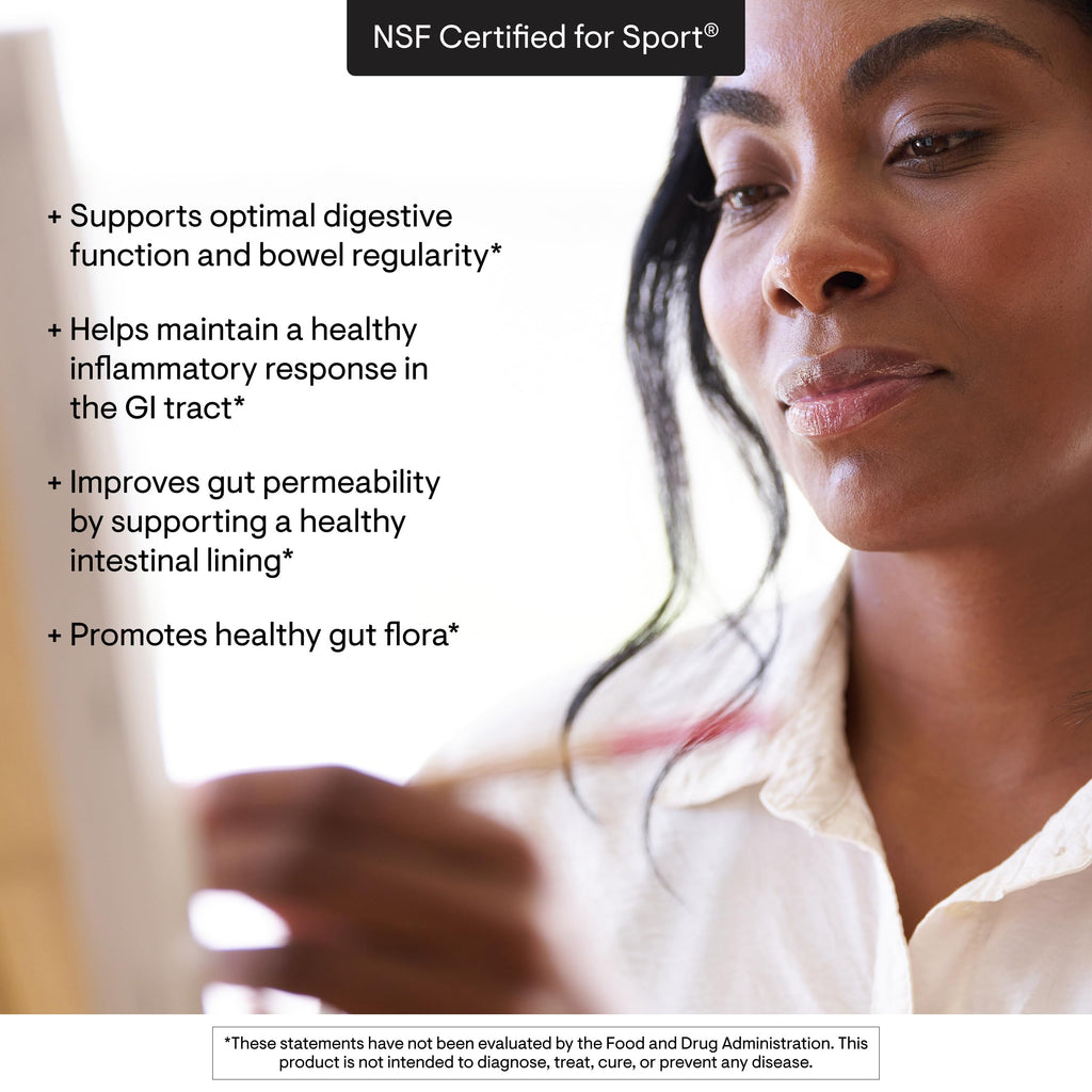 THORNE EnteroMend – Gut Health Supplement for Digestive Function & Regularity | NSF Certified for Sport – Orange Vanilla