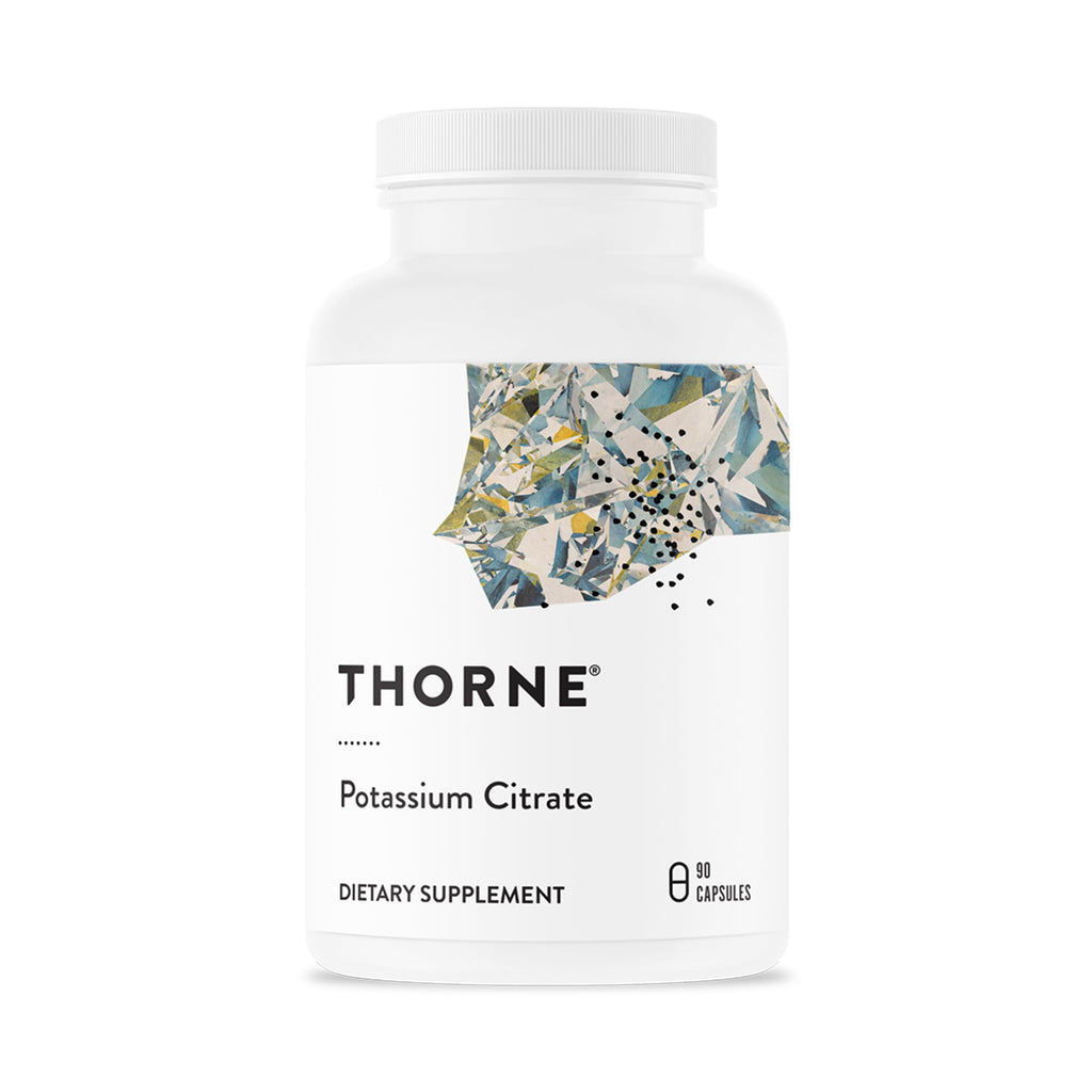 THORNE Potassium Citrate - Highly Absorbable Potassium Supplement | 90 Capsules