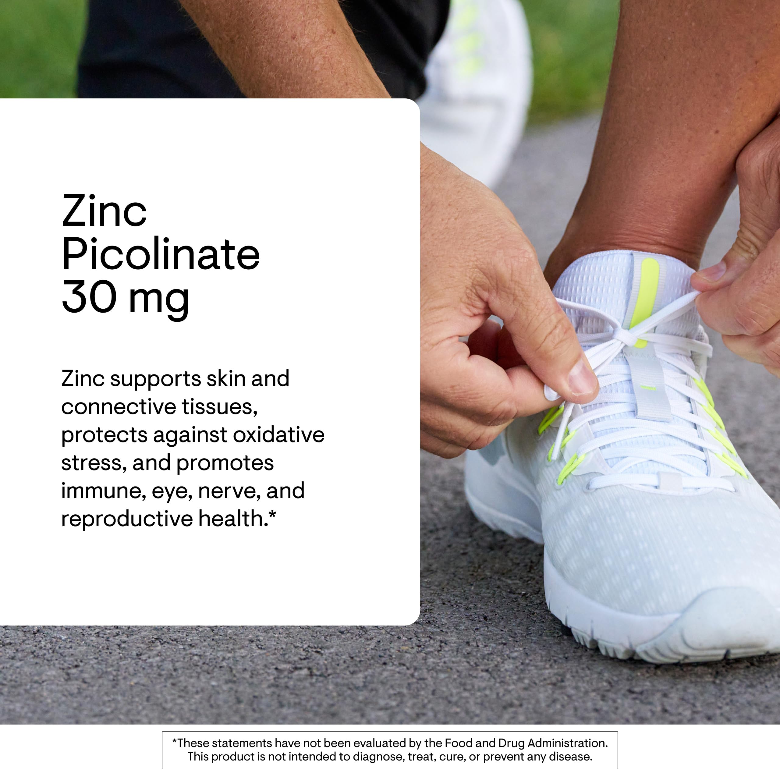 Thorne Zinc Picolinate 30 mg – Well-Absorbed Zinc for Immune Support & Growth (60 Capsules)