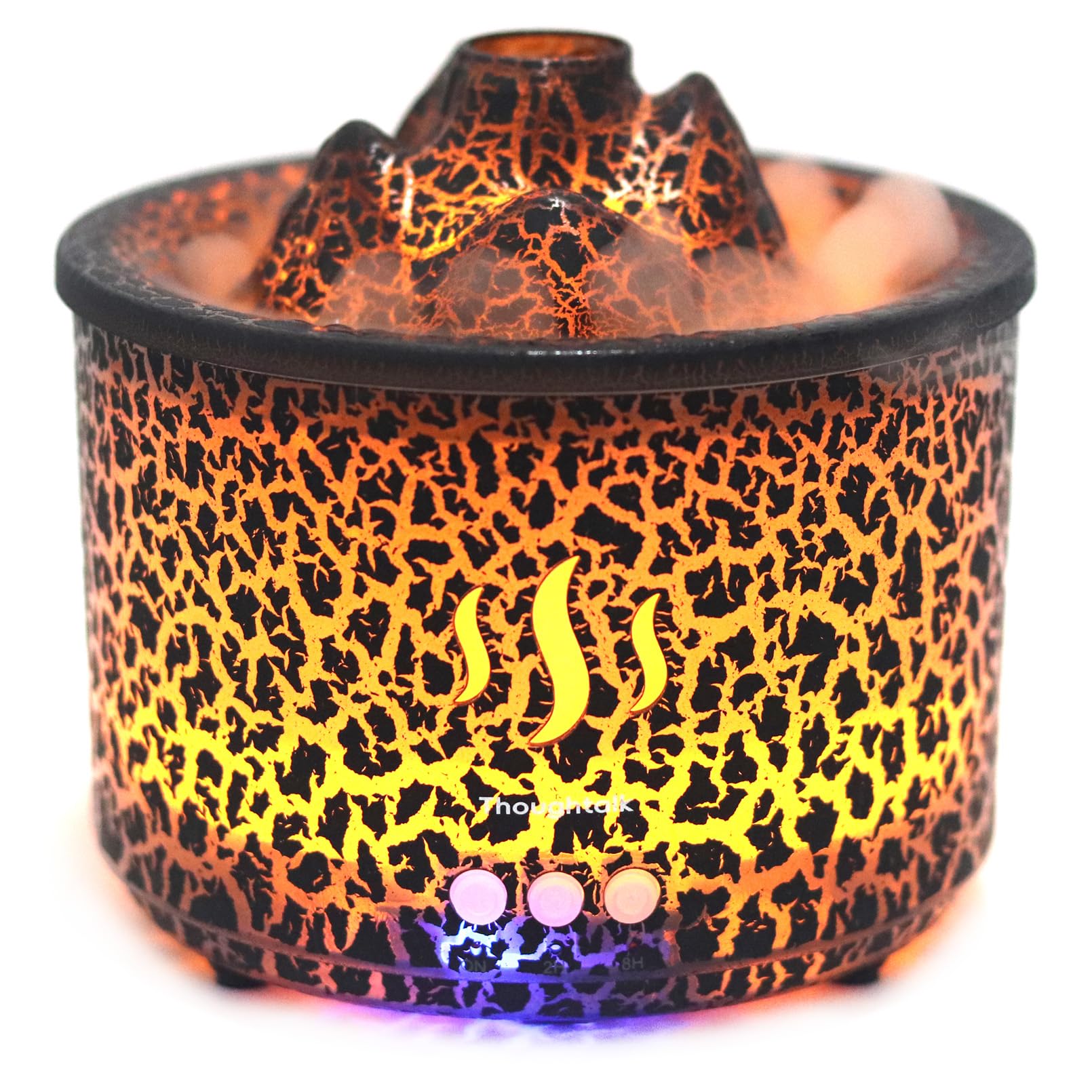 Thoughtalk 3in1 260ml Night Light Diffuser – Aromatherapy, Humidifier & Mood Light (2/8H)