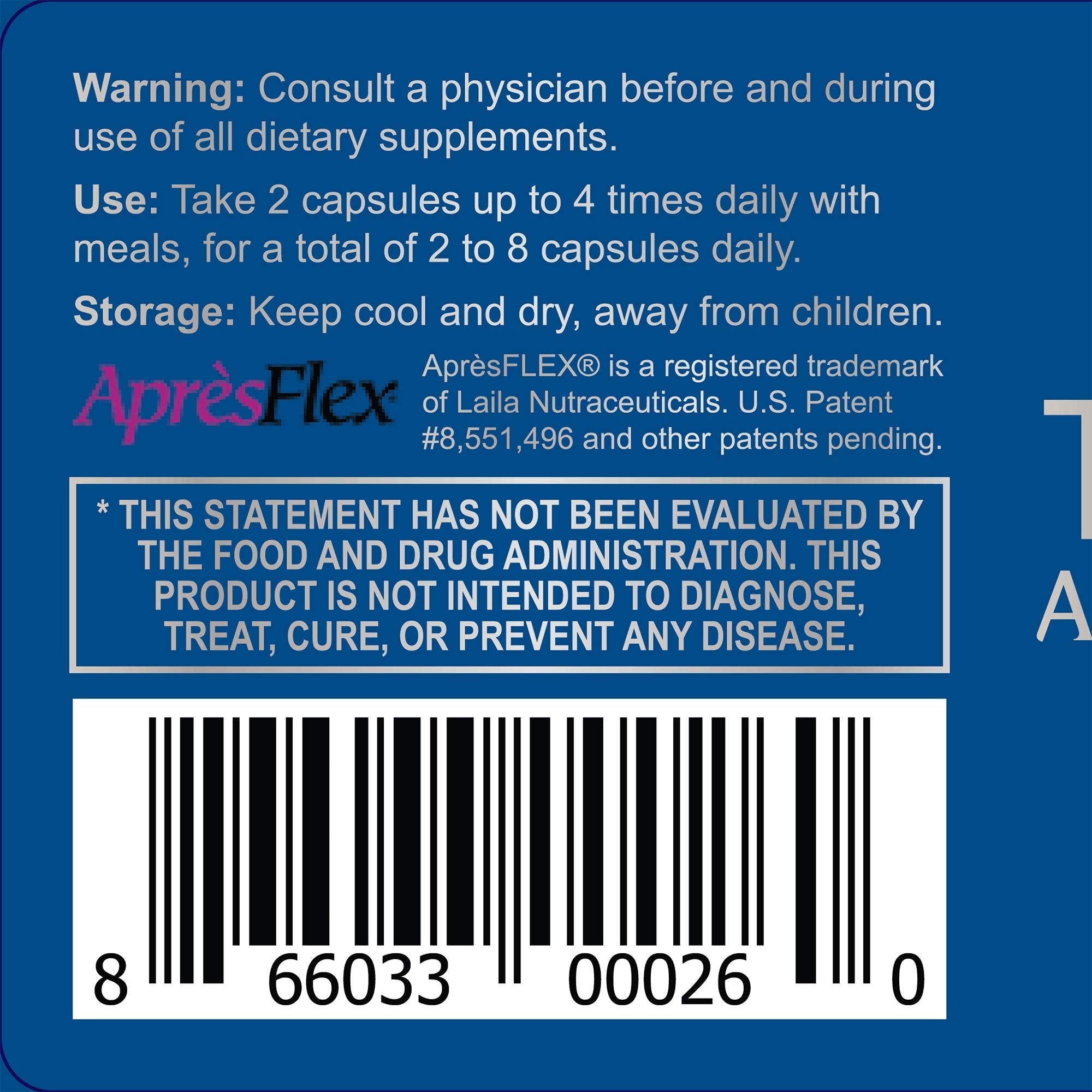 Thrivous Tenacity Arthroprotector – Joint & Bone Support (60 Vegan Capsules)