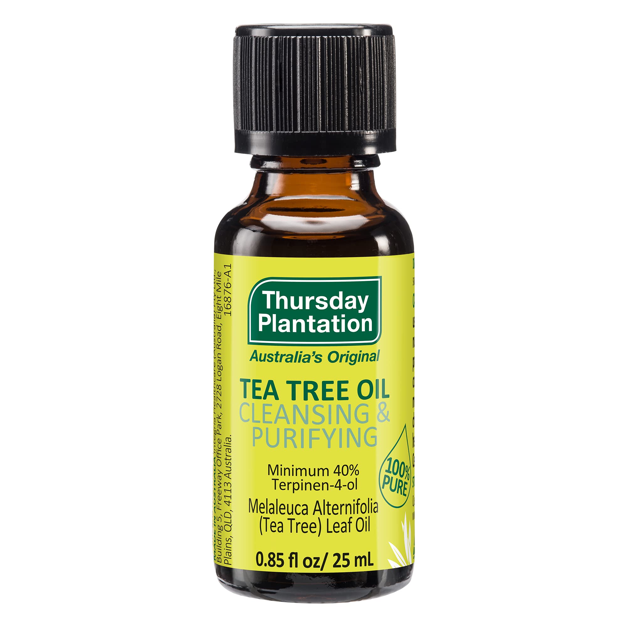 Thursday Plantation Australian Tea Tree Oil – Naturally Sourced, 0.85 fl oz | Cleanse & Purify