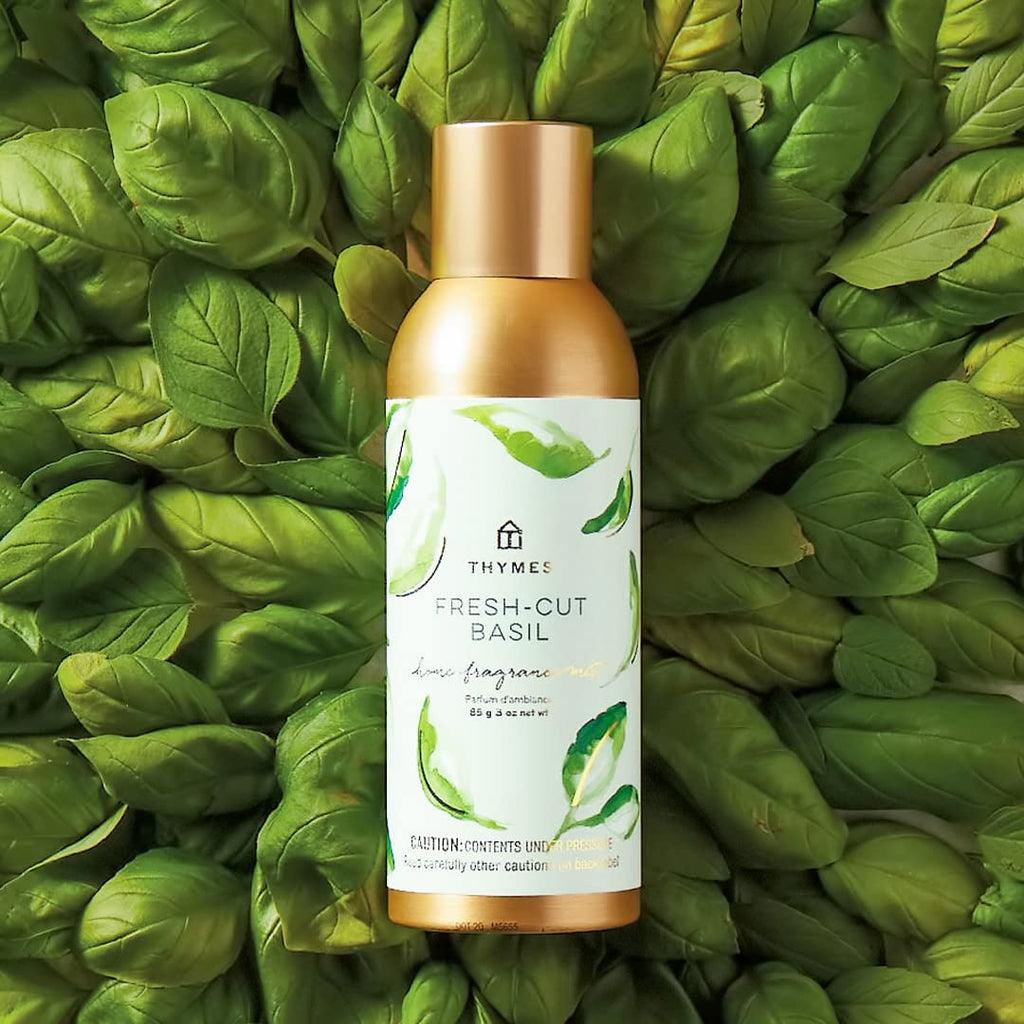 Thymes Fragrance Mist - Fresh-Cut Basil - 3 oz