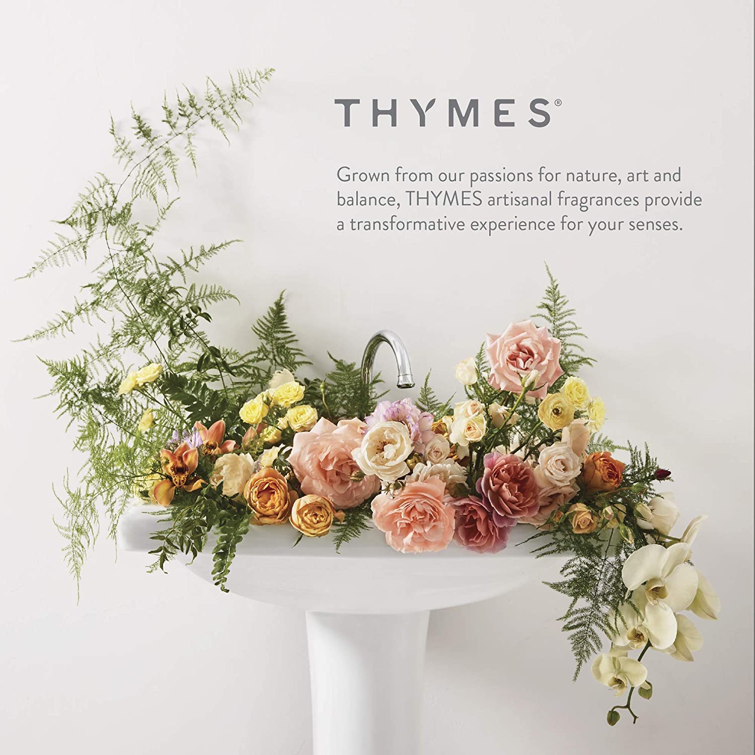 Thymes Sienna Sage Home Fragrance Mist (3.0 oz) | Luxury Room Spray - Natural, VOC Compliant
